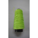 FLUORESCENT GREEN Viscose Rayon Cord Dori Thread Yarn - For Embroidery Crochet Knitting Lace Jewelry - 170+ Yards - 70+ Grams